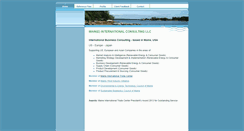 Desktop Screenshot of maine-intl-consulting.com